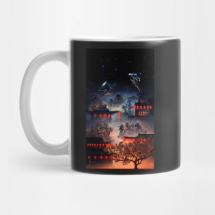 Japanese city Mug